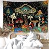 Colorful Eyes Mushroom Forest Tapestry Wall Hanging Hippie Tapiz Fantasy Abstract Art Bedroom Living Room Home Decor