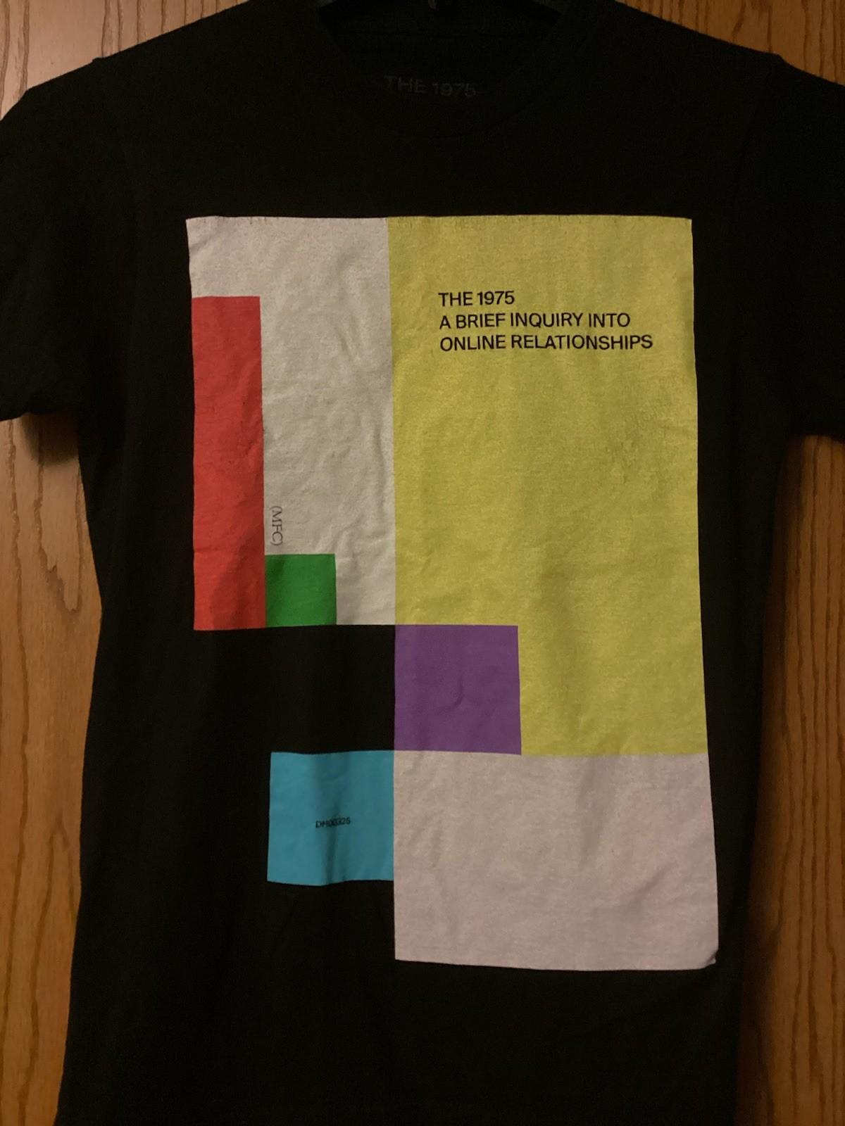 The 1975 - “A Brief Inquiry Into Online Relationships”- 2019 Black Tour Shirt -S XXXXL