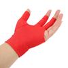 Billiard Pool Gloves 3 Fingers Cue Gloves Shooters Snooker Cue Sport Glove For Left Right Hand Red