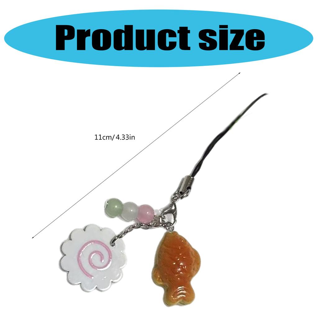 Harz Kameragurt Kreative Fischform Schlüsselanhänger Stilvoller Handyanhänger Perfekt für Fotografen Mädchen und Trendige Teenager