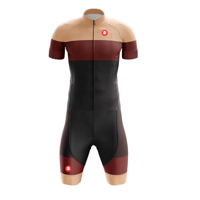 Triathlon Skinsuit Herre Cykeltøj Sommer Åndbar Cykeldragt Sæt 2026