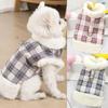 Thickened Winter Warm Dog Jacket Fur Collar Pet Clothes Puppy Coat Vest  for Autumn and Winter