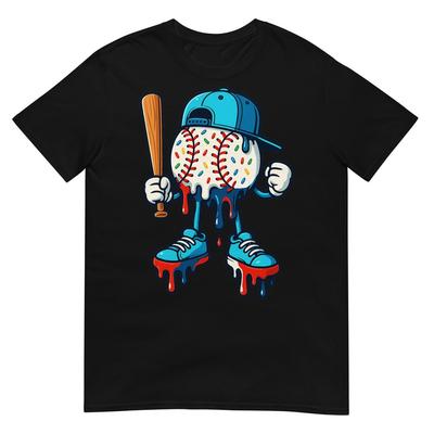 Baseball Lifestyle 101 Kleding Jeugd Honkbal Drip IJsje T-shirt