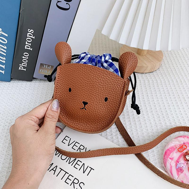 Adorable Cute Bear Children's Crossbody Bag For Boys And Girls Everyday Use