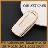 New TPU 3 Buttons Car Key Case Cover For VW Volkswagen Touareg 2018 2019 2020 2021 2022 2023 Remote Key Protector