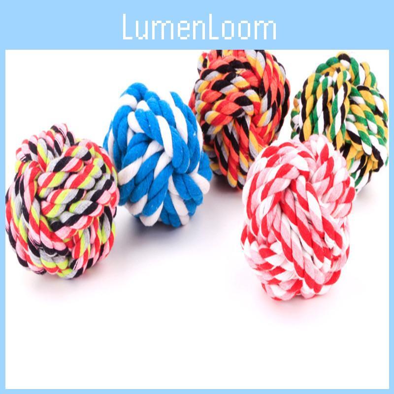 Premium Quality Cotton Rope Ball Toy Perfect For Pet Entertainment 7cm