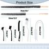 8 Pieces Crevice Cleaning Brush Set Cleaner for Narrow Space Kitchen Teapot