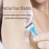4ks náhradní břity holicí strojky pro ženy 4vrstvé břity Výrobky osobní péče pro hladké holení