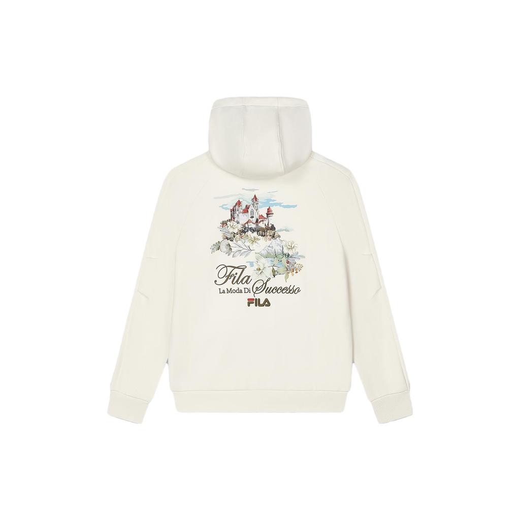 New FILA Sweatshirt Women's Porcelain White F11W348230F-IV