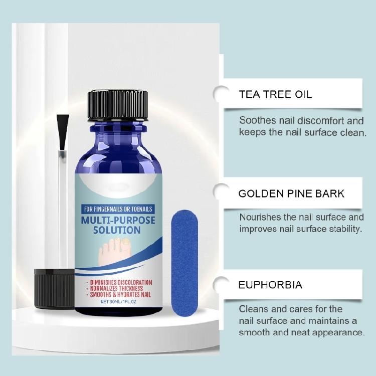 Advanced Nail Restoration Serum Repairs Damage Prevents Breakage Natural Ingredient For Men Women Teens