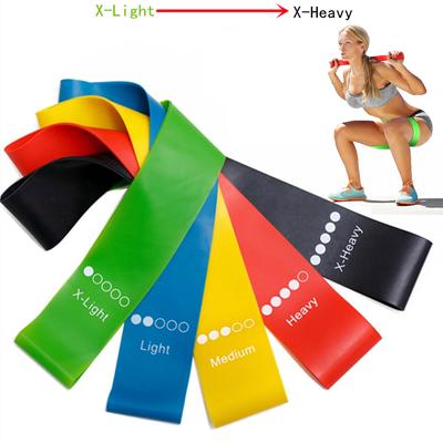 TPE Resistance Bands Фітнес-набір Гумові стрічки Силові тренування Тренування Еспандер Йога Тренажерне обладнання Еластична гумова петля