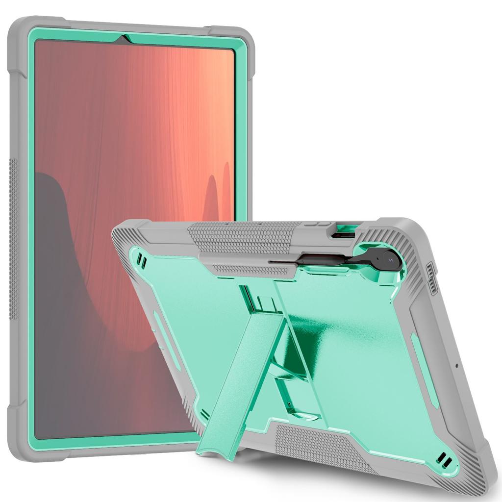 For Samsung Galaxy Tab S10 FE+ Case Kickstand Silicone + PC Impact Protective Tablet Cover