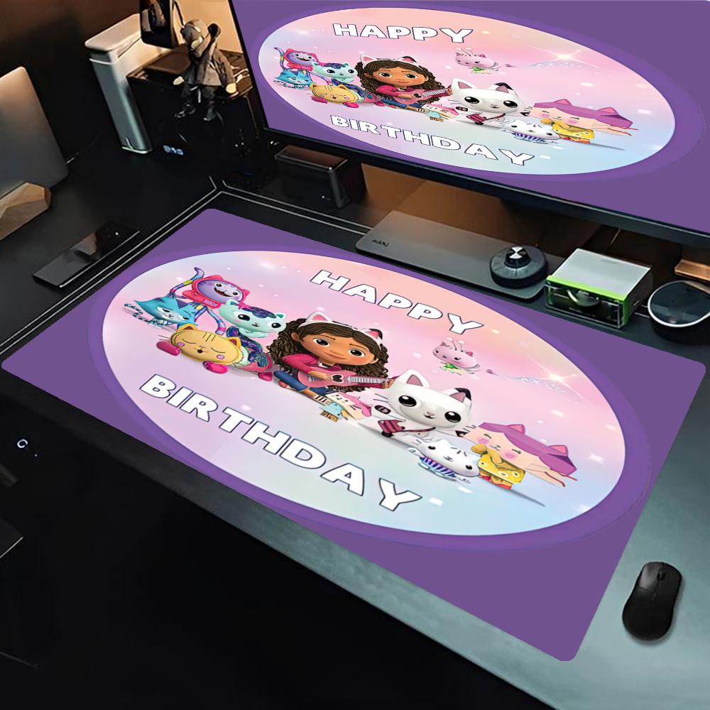 Colorful Friends Adventure Large Mouse Pad Gaming Laptop Mouse Pad Computer Desk Mat Nonslip Rubber Bottom Suitable For Office Gaming Pc Laptop