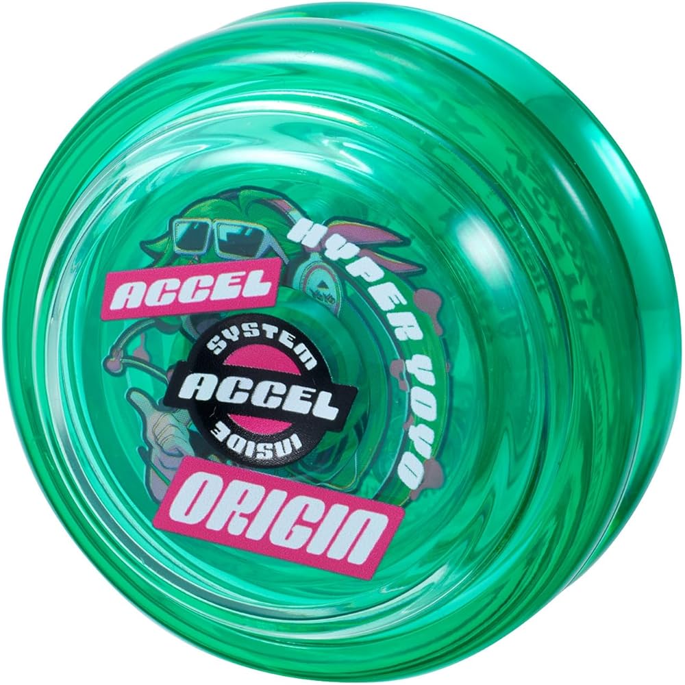 Bandai Hyper Yo-Yo Accel Punkish Green Toy with High Performance and Durable Design