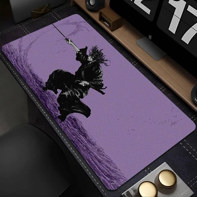 Japan Samurai Musemåtte Bærbar Computer Vagabond Manga Tastaturmåtte XXL Anime Musemåtte PC Spil Tilbehør Skrivebordsmåtte Spilskab Tæppe