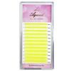 AGUUD UV Colored Eyelash Extension Individual Lash Faux Mink Classic Red Green Brown Blue Purple Pink Lash Colorful Makeup Lash