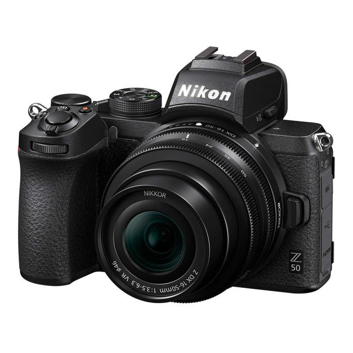 Nikon Z50 Mirrorless 4K Video Camera with NIKKOR Z DX 16-50mm f/3.5-6.3 VR Lens - Black