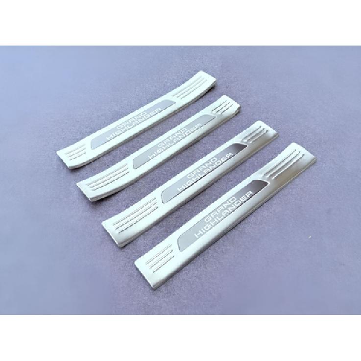 For Grand Highlander Auto Parts Door Sill Guard Protectors Scuff Plate 2025-2024