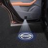 wskpa9 Car Door Welcome Laser Led Projector Logo Light Wireless Car Accessories For Nissan X-trail Qashqai Note Juke Sentra Patrol j10