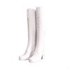 1 Pair Action Figure Doll Boots Knee High Heel Accessory PP Sole Round Toe Footwear Suitable for