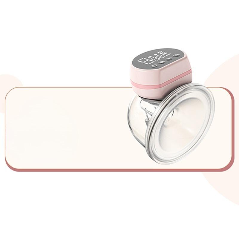 Wearable Breast Pump Hands Free Strong Suction Discreet Collection Cup Touch Control Milk Extractor