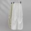 Design-sensual White Casual Pants for Women In Summer New High-waisted Scimitar Wide-leg Pants Draped and Versatile Floor Pants