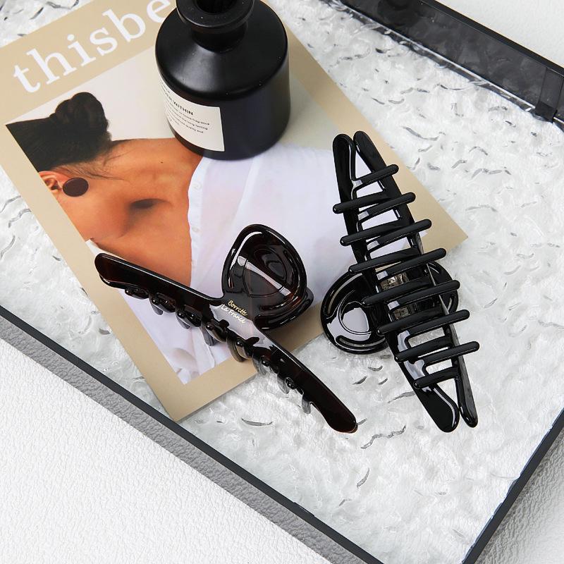 Stylish French Retro Acetate Hair Claw Clip for Updo
