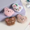 Cute Japanese Plush Teddy Bear Brooch - Cartoon Pin for Bags, Sweaters, and Scarves