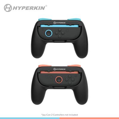Hyperkin Pro Handle Attachment Set Pro Handle Attachments for Nintendo Switch 2 Enhanced Grip for Comfortable Operation and Extended Play Easy To Even