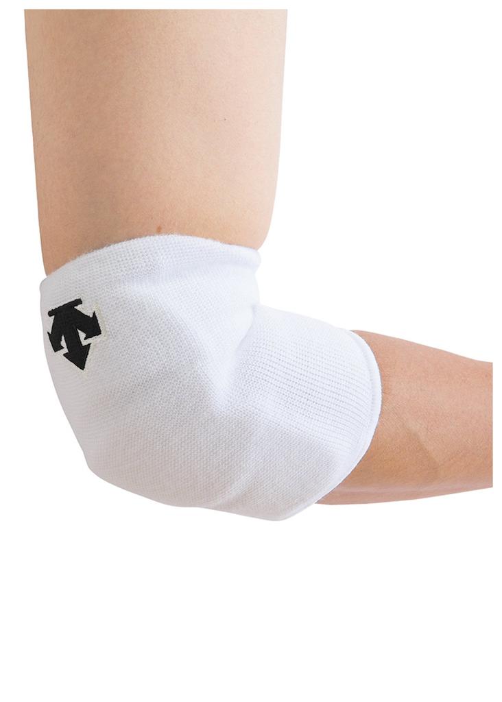 DESCENTE Elbow Pads with Kunihiro White (Co-developed Shimizu) DVB-8510