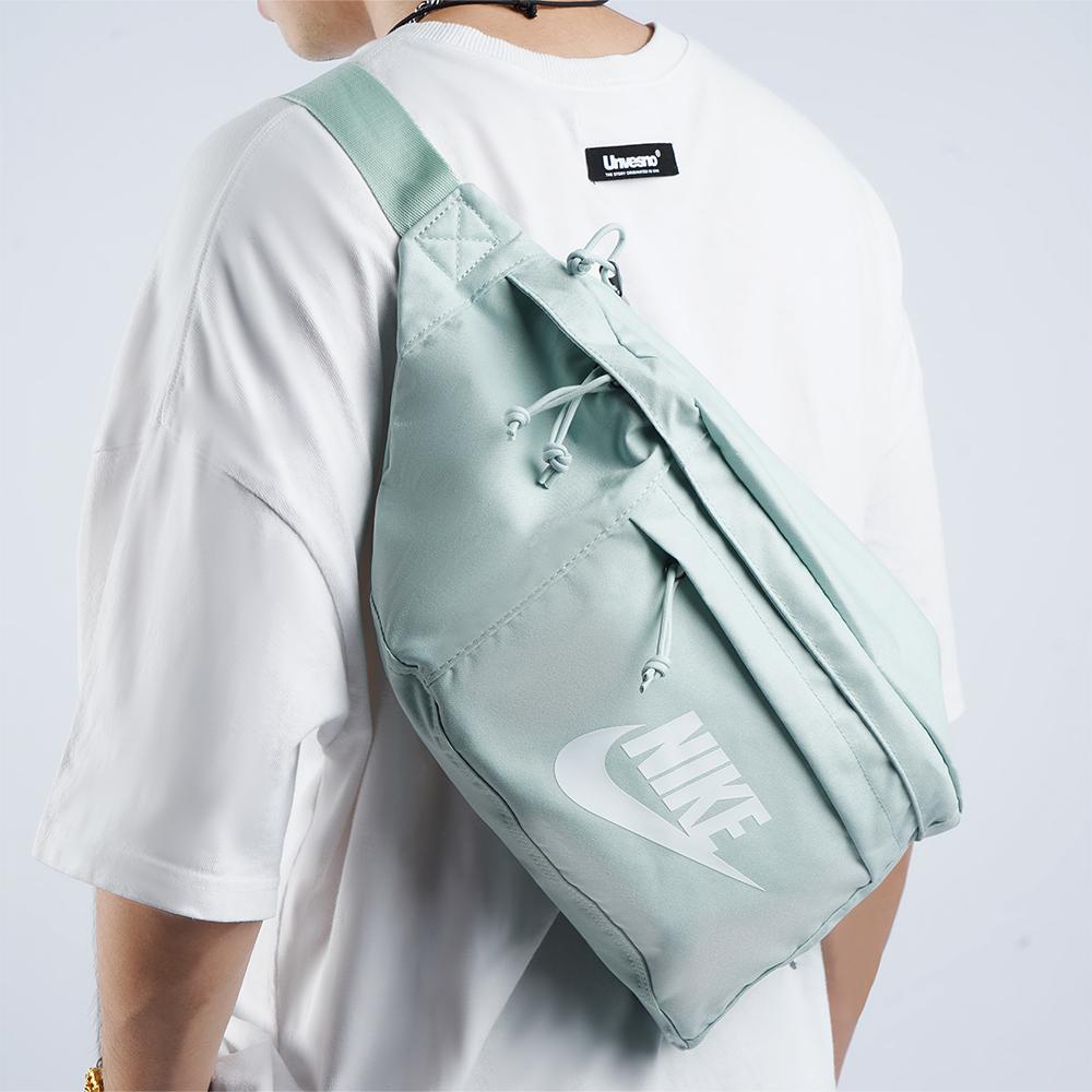 Nike Polyester Shoulder Bag Crossbody Bag Sling Bag Fanny Pack Unisex Mint Green/Aqua Green Casual BA5751-320