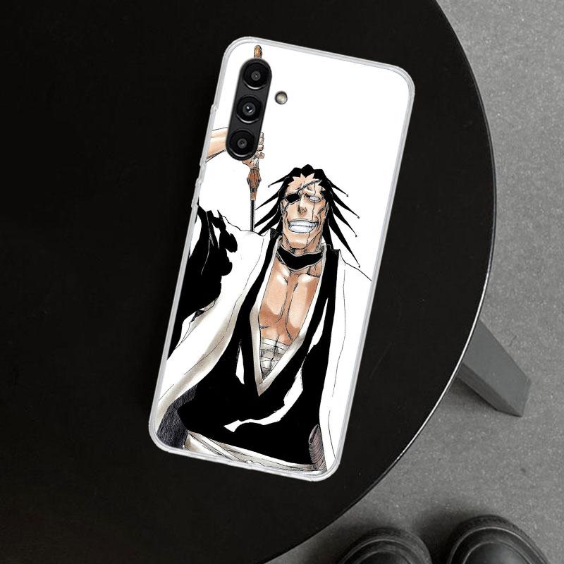 Zaraki Kenpachi Bleach Phone Case Cover for Samsung Galaxy A17 A16 A26 A36 A56 A57 A37 A15 A25 A35 A55 A14 A24 A34 A54 A13 A23 A