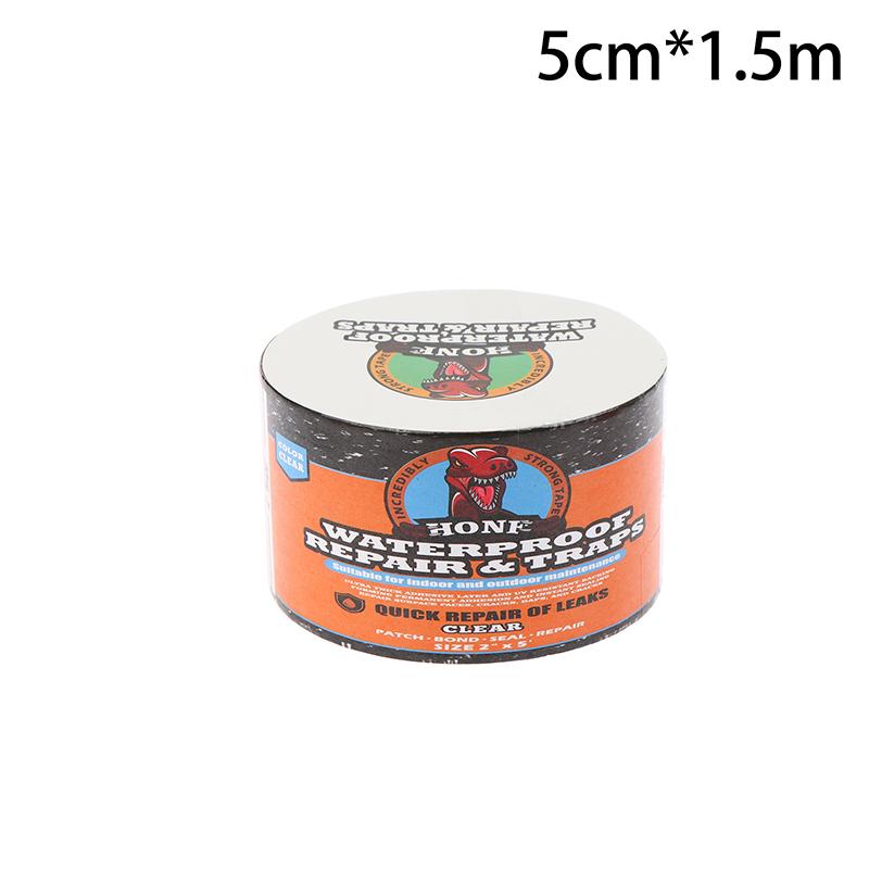 

150cm Rubberized Waterproof Tape Anti Leakage Fix Tape Super Strong Patch Tape For Tent Plumbing Pool Toys Swimming Rin Repair