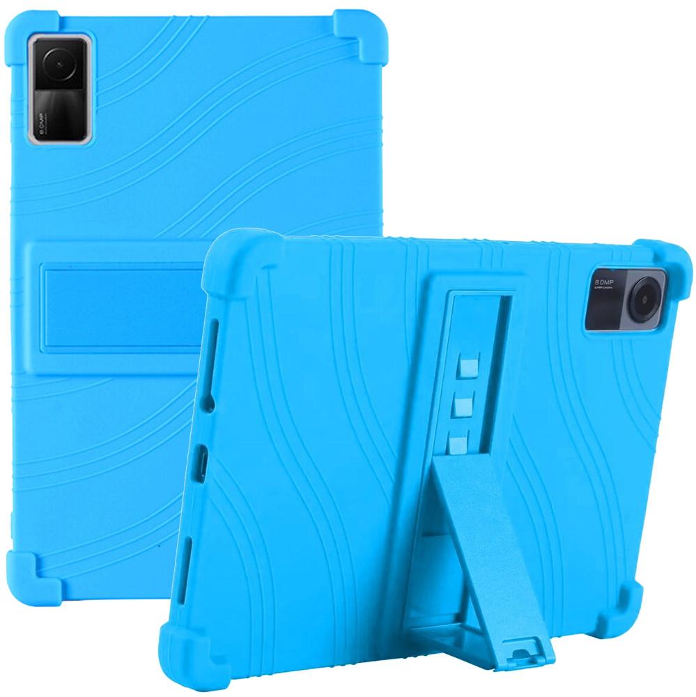 Silicone Case for Xiaomi Redmi Pad SE 11", Impact, Armored, Blue