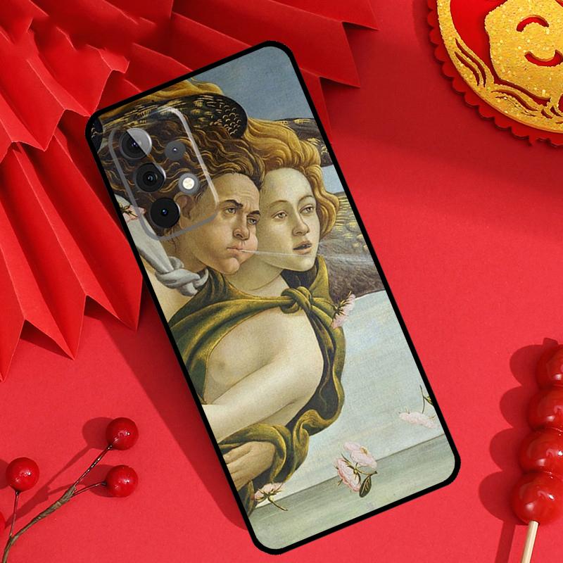 Art Paintings The Birth Of Venus Case For Samsung Galaxy M55 M35 M15 M11 M12 M13 M14 M06 M16 M36 M56 M31 M53 M32 M52 M34 M54
