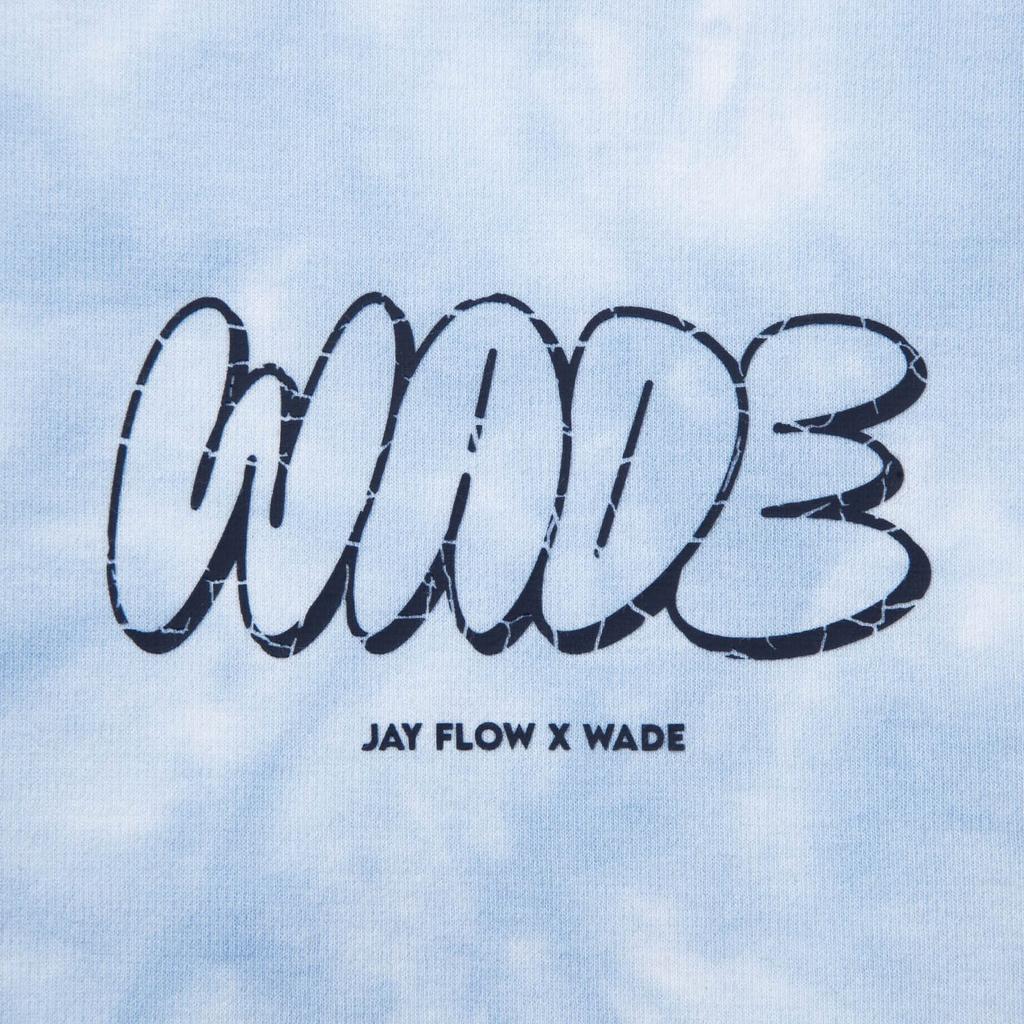 Li Ning x Jay Flow T Shirt Men's Static Blue Tie Dye AHSVA09-3
