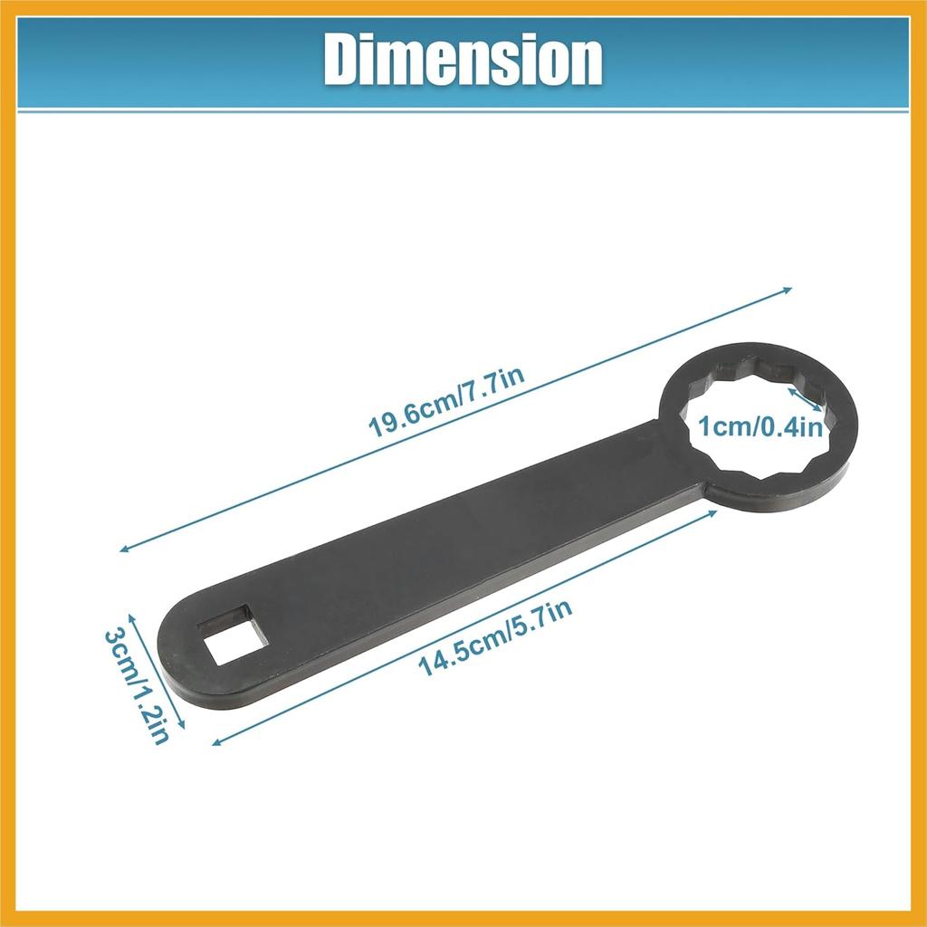 Rear Axle 36mm Wrench Tool Rear Wheel Axle Torque Wrench Hand Tool For Harley Davidson Touring Motorcycle HD-47925 Rear Axle Nut Torque Adapter for
