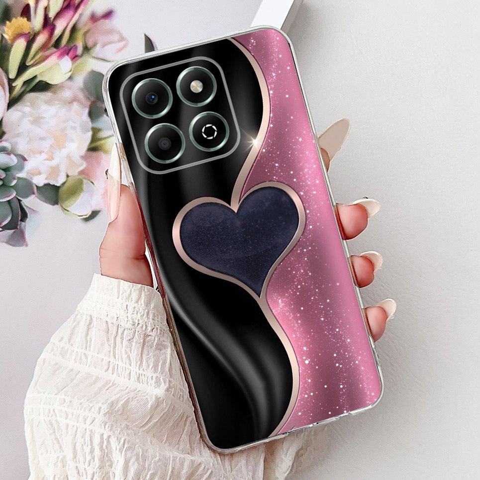 Für Huawei Honor X6 X6s 4G 5G X6a Plus Handyhülle Drache Löwe Tiger Cool Mode Malerei Rückseite Weiches Schwarzes Silikon Hülle