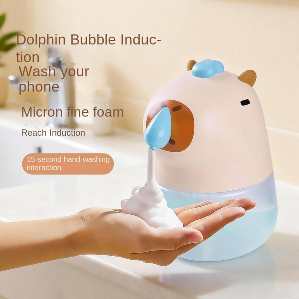 Capybara Automatic Soap Dispenser Touchless Waterproof for Home Bathroom Kitchen, Cute Animal Shape Hand Soap Pump