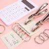 50Pcs Sturdy Metal Binder Rings O Ring Book Binder Rings Metal Opening Ring  Home Office