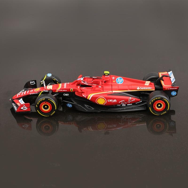 1:43 Scale 2024 Ferrari SF24 F1 Car Featuring Diecast Models of Racing Vehicles Numbered 16 And 55 for Collectors