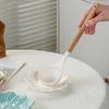 Poggiacucchiaio in Ceramica a Forma di Foglia Portautensili Versatile Piatto per Condimenti Vassoio per Gioielli Pratico Poggiaposate da Cucina