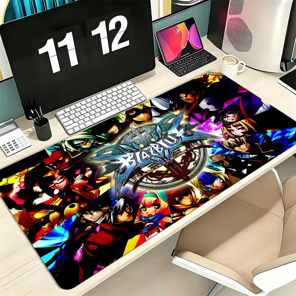 Pro ESports Xxl Gaming Mousepad Extra Large NonSlip Stitched Edge Keyboard Laptop Desk Mat For Pc Gamer Hot Game Blazblue