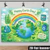 2D Happy Earth Day Tapestry, Recycle & Save The Earth Classroom Decor