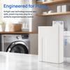 Plastic Laundry Detergent Dispenser White Leak-Proof Dispenser Bottle Durable Reusable Liquid Soap Dispenser Household Use