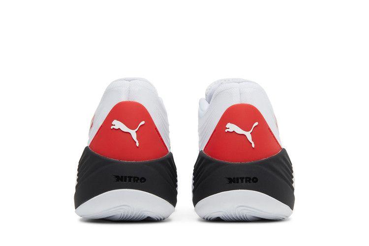 Puma Fusion Nitro 'White High Risk Red'