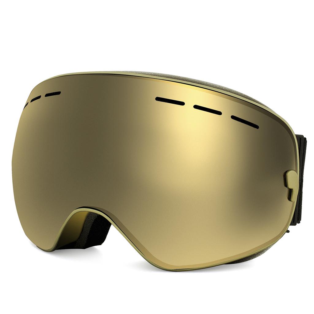 Ski Goggles Winter Snow Sports Anti-fog UV Protection for Men Women Youth Interchangeable Lens Premium Goggles