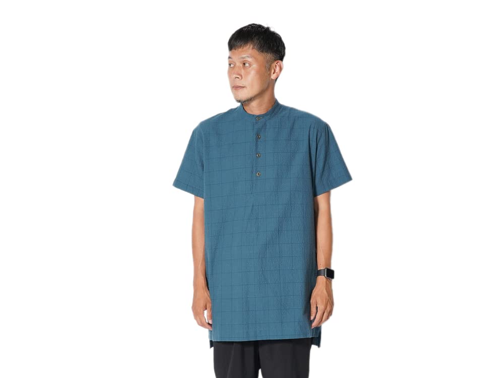 

Рубашка Washer Check Pullover Blue [Snow Peak] Co/Pe