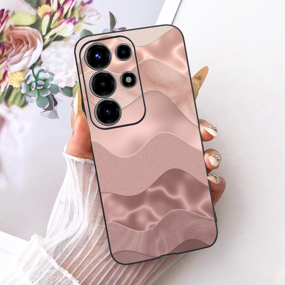 Bow Love Heart Pattern Cute Cat Phone Case For Itel Super 26 Ultra S26 Ultra S688LN Casing Soft TPU Silicone Shockproof Cover