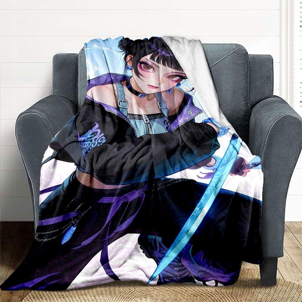 "Gods of Speed: Limited Edition Hoodie with Dynamic Print"Blanket Lightweight Flannel Throw Blanket for Sofa, Bed, Travel, Camping, Livingro